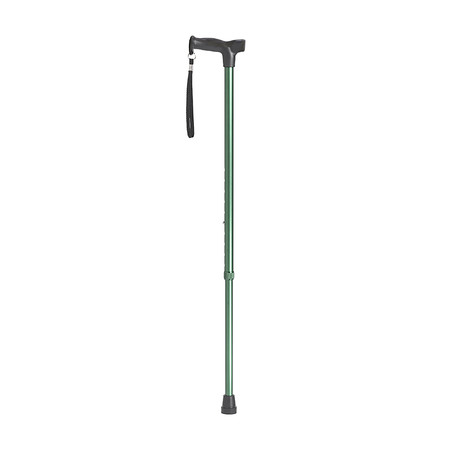 DRIVE MEDICAL Comfort Grip T Handle Cane, Forest Green rtl10336fg